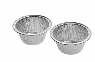 Foremki aluminiowe do babeczek 120 ml Ø 8,5 cm papilotki do muffinek 100 szt