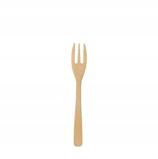 Fingerfood mini widelczyki z bambusa do przekąsek PURE 9,5cm 50 sztuk