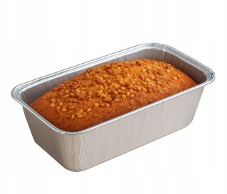 Formy aluminiowe do pieczenia 21 x 12 cm R56G foremki 1000ml 1L,100 szt