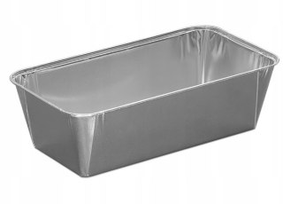 Formy aluminiowe do pieczenia foremki do pasztetu 24 x 12 cm 1640 ml R1325G 50szt