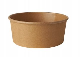 Miski papierowe kraft Bowl, pojemniki na sałatki Ø 149mm 750ml 50szt