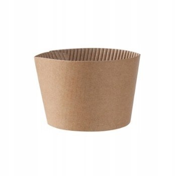 Owijki termiczne tekturowe opaski do kubków 360-490 ml 9cm 100 sztuk