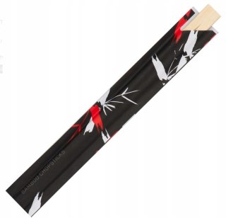 Pałeczki do sushi bambusowe jednorazowe pakowane pojedynczo 21cm 100 sztuk