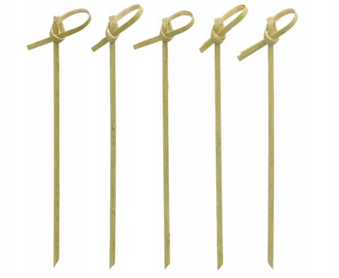Patyczki do przekąsek koreczków wykałaczki pikery Knot 12 cm 250 sztuk
