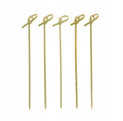 Patyczki do przekąsek koreczków wykałaczki pikery Knot 15 cm 250 sztuk