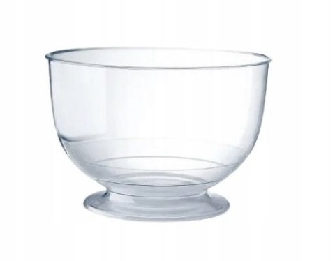 Pucharki do deserów pojemniki jednorazowe na nóżce CRYSTAL 220ml 25 sztuk