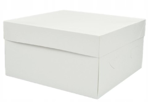 Pudełka na tort ciasto BIAŁE opakowanie pojemnik karton 30x30x15 cm 5 sztuk