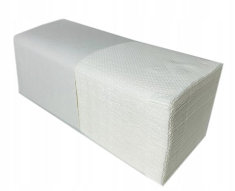 Ręczniki celuloza papier składane ZZ białe 150szt