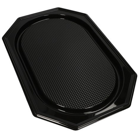 TACE CATERINGOWE PATERY PÓŁMISKI CZARNE CATERING 55X36 XXL 10 sztuk