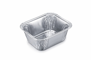 Foremki aluminiowe do pieczenia 11 x 8 cm formy małe na pasztet ciasto 250 ml 100 szt