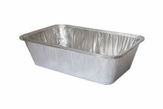 Formy aluminiowe do pieczenia 21 x 12 cm R56G foremki 1000ml 1L,100 szt