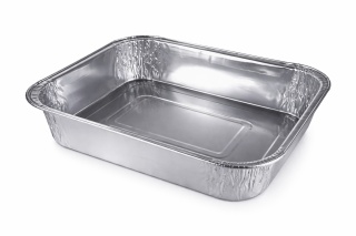 Formy auluminiowe prostokątne do pieczenia 20 x 26 cm R-36 2050ml, 10szt