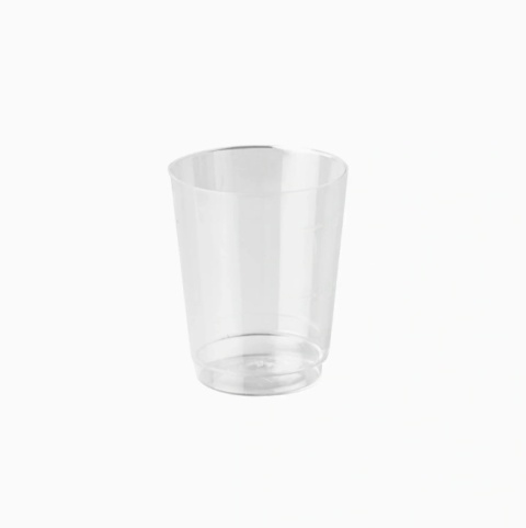KIELISZKI do wódki likieru SHOT plastikowe wielorazowe REUSE 40 ml 50 sztuk
