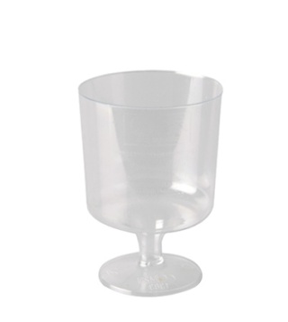 Kieliszki plastikowe do wina puchary deserowe REUSE 200ml 150szt [15x10szt]