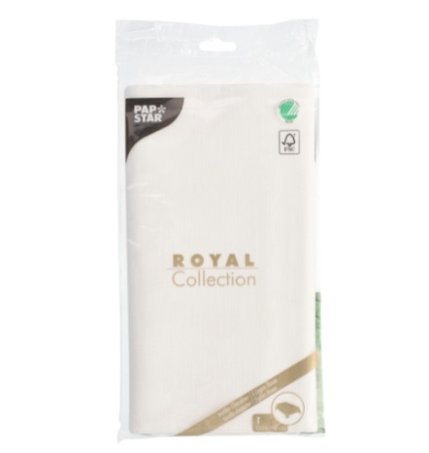 OBRUS papierowy BIAŁY ROYAL 120x180cm składany 1 sztuka