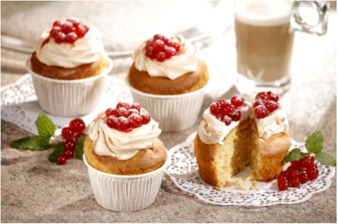 Papilotki papierowe do muffinek Ø 5 cm białe foremki do babeczek sztywne 20 szt