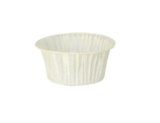 Papilotki papierowe do muffinek Ø 5 cm białe foremki do babeczek sztywne 20 szt