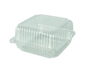Pojemniki cukiernicze plastikowe zamykane 7,9 cm x 15,5 x 15 cm 50 szt