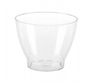 Pucharki plastikowe na mini deserki kubeczki deserowe TIME 75ml 24 szt