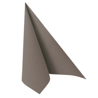 Serwetki Royal Collection PAPSTAR 3W 1/4 40 x 40 cm Airlaid szare 50 szt.