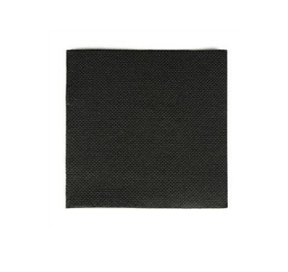 Serwetki barmańskie CZARNE koktajlowe małe PAPSTAR 10x10 cm 125 sztuk